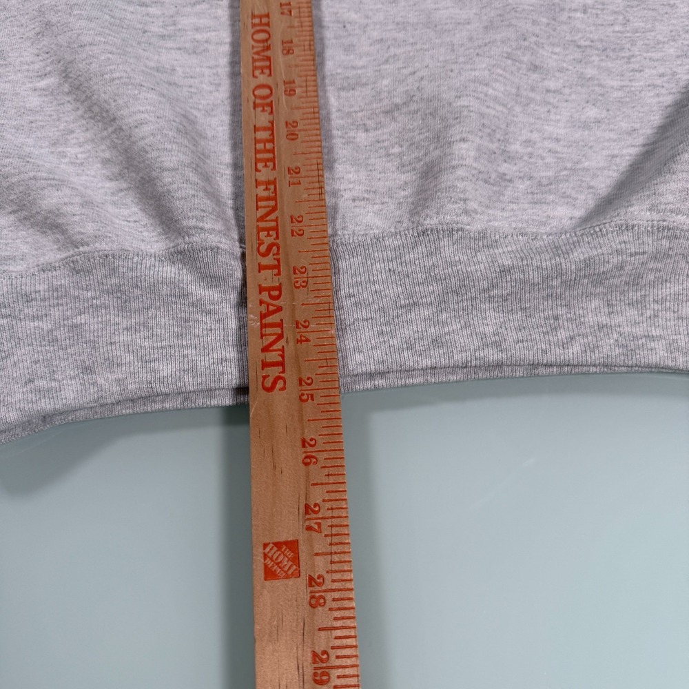 VTG 90s Russell Athletic YALE Crewneck Sweatshirt Mens Large Gray Made In USA - Picture 9 of 11